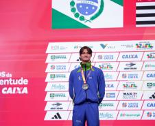 Paraná fecha primeiro bloco dos Jogos da Juventude em 2º lugar no quadro geral de medalhas