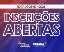 inscrições abertas
