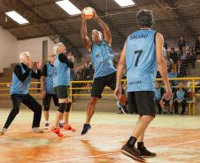 Jogos de Integração dos Idosos: Vôlei Câmbio