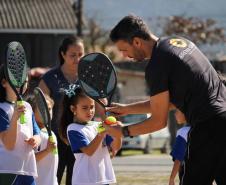 Clínica de beach tennis