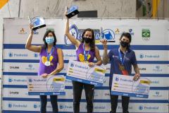 Campeonato Brasileiro de Escalada 2020 - Etapa Curitiba. Eduardo Pereira/Paraná Esporte