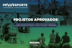 Projetos Aprovados PROESPORTE