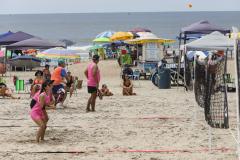 Matinhos, 11 de fevereiro de 2023 - Neste sábado a Arena Verão Maior em Caiobá recebeu o Torneio de Beach Tennis. Fotos: Roberto Dziura Jr/AEN