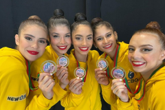 OURO NA COPA DO MUNDO DE GINÁSTICA RÍTMICA EM PORTIMÃO, PORTUGAL