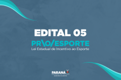 Edital 05 - PROESPORTE