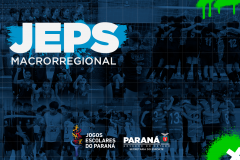 Começa nesta quarta-feira (07) e segue até domingo (11) a fase macrorregional dos Jogos Escolares do Paraná (Jeps). 