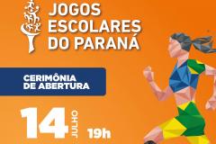 Maringá vai sediar pela primeira vez, entre os dias 14 e 22 de julho, uma etapa final dos Jogos Escolares do Paraná (JEPS). É a etapa A, para estudantes de 15 a 17 anos