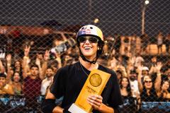 Skatista paranaense Gui Khury iguala recorde de Bob Burnquist em evento internacional