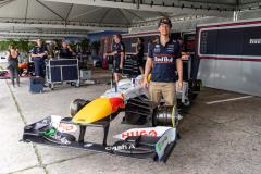 atrick Friesacher, ex-piloto da Fórmula 1, tem como ídolo de Ayrton Senna. 