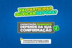 Proesporte promove capacitação