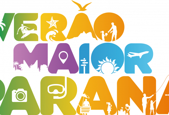 Logo Verão Maior Paraná 2023/2024