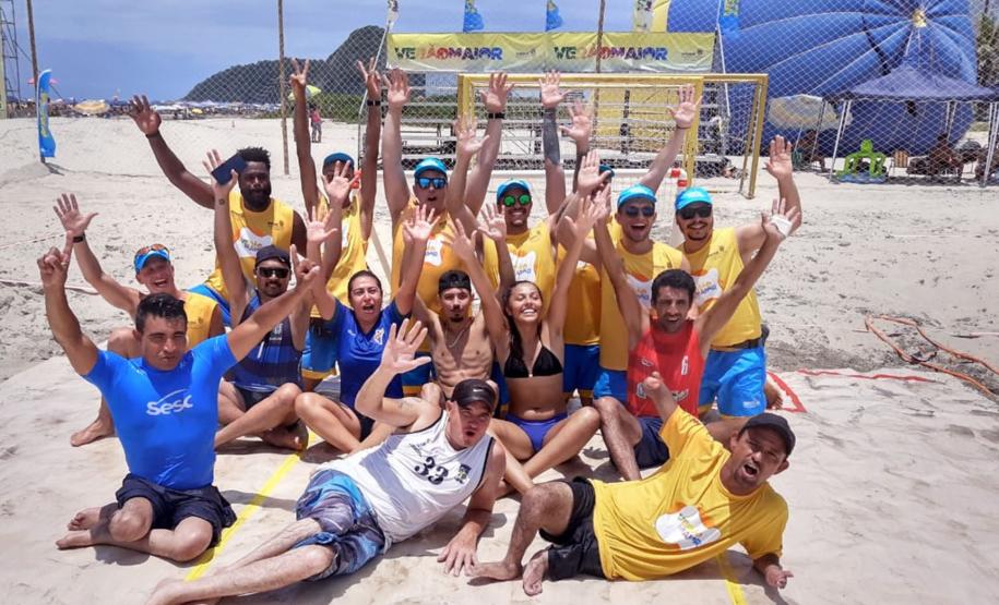 VERÃO MAIOR 2020 - Handebol de areia adaptado