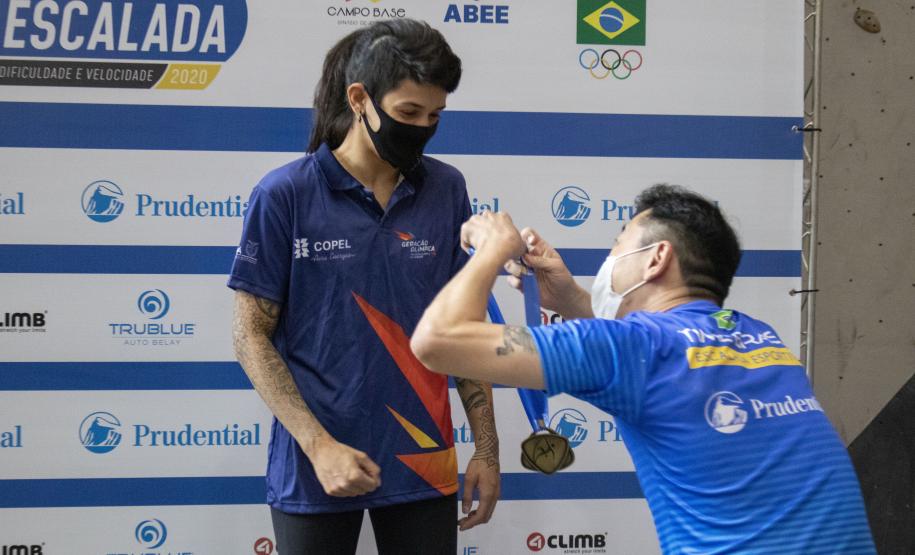 Campeonato Brasileiro de Escalada 2020 - Etapa Curitiba. Eduardo Pereira/Paraná Esporte