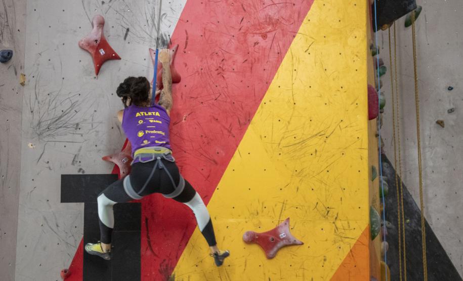 Campeonato Brasileiro de Escalada 2020 - Etapa Curitiba. Eduardo Pereira/Paraná Esporte