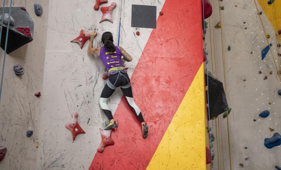 Campeonato Brasileiro de Escalada 2020 - Etapa Curitiba. Eduardo Pereira/Paraná Esporte