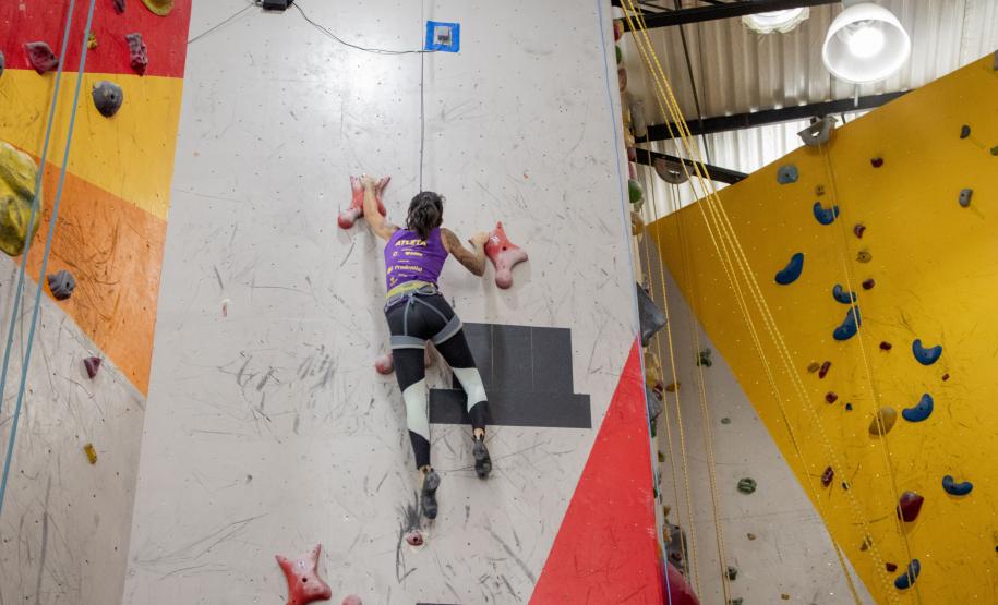 Campeonato Brasileiro de Escalada 2020 - Etapa Curitiba. Eduardo Pereira/Paraná Esporte