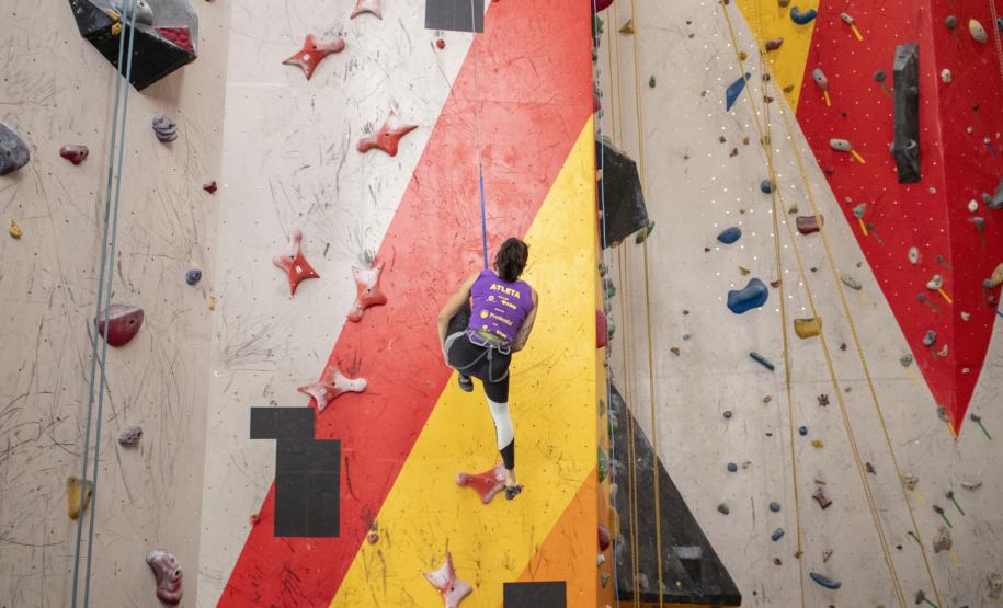 Campeonato Brasileiro de Escalada 2020 - Etapa Curitiba. Eduardo Pereira/Paraná Esporte