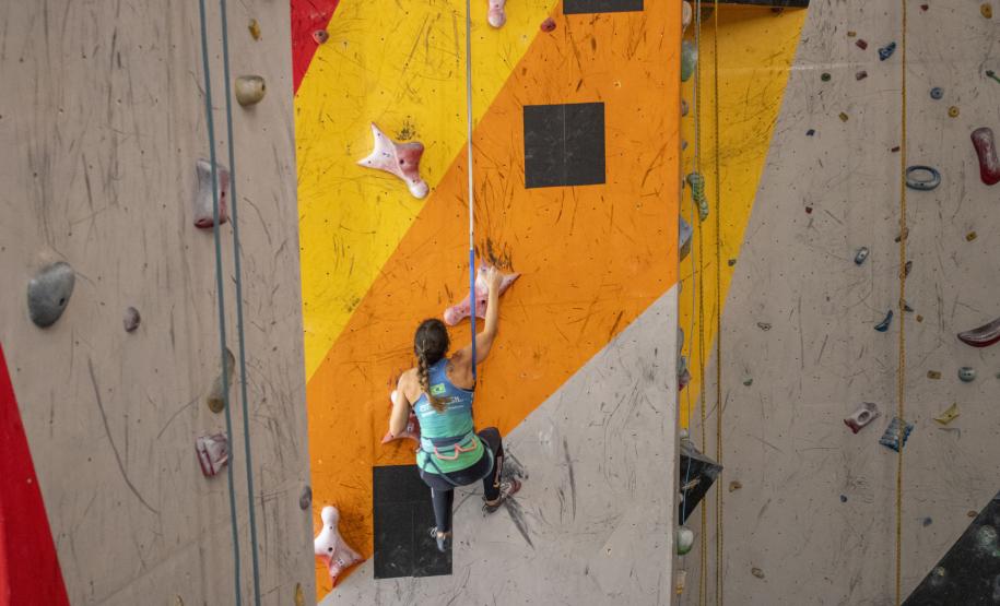 Campeonato Brasileiro de Escalada 2020 - Etapa Curitiba. Eduardo Pereira/Paraná Esporte