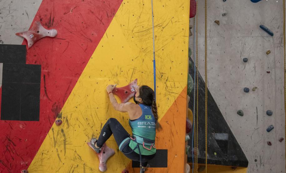 Campeonato Brasileiro de Escalada 2020 - Etapa Curitiba. Eduardo Pereira/Paraná Esporte