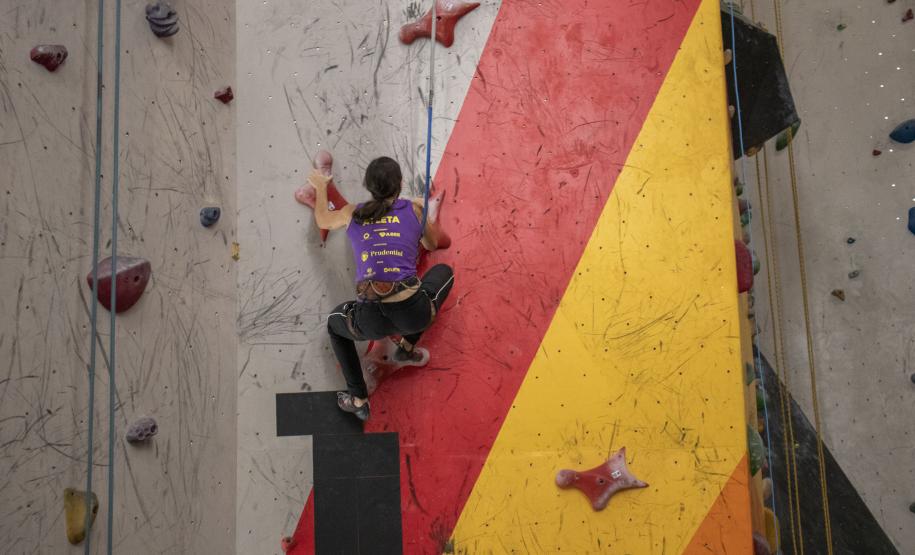 Campeonato Brasileiro de Escalada 2020 - Etapa Curitiba. Eduardo Pereira/Paraná Esporte