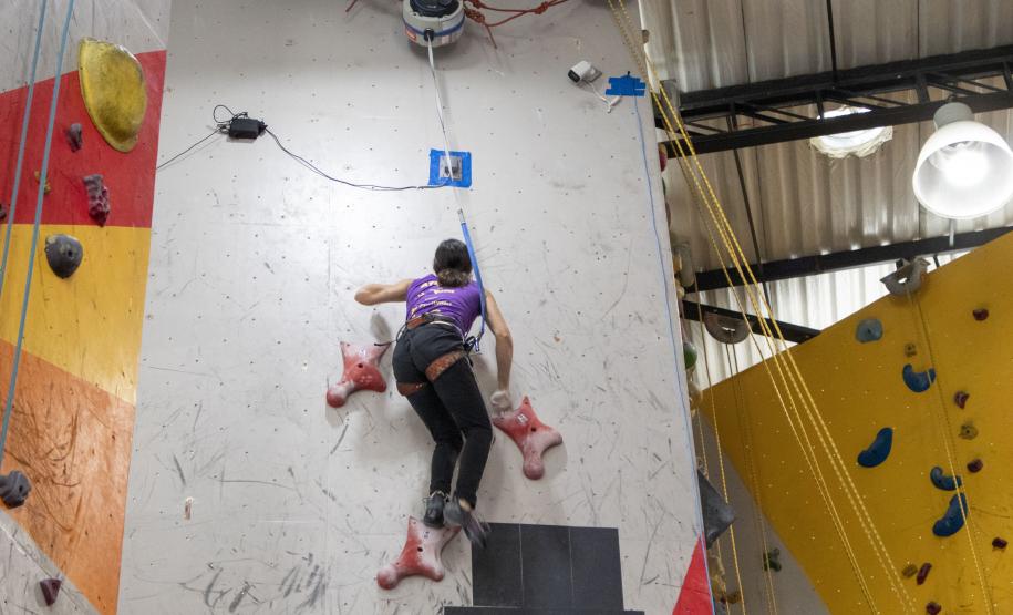 Campeonato Brasileiro de Escalada 2020 - Etapa Curitiba. Eduardo Pereira/Paraná Esporte