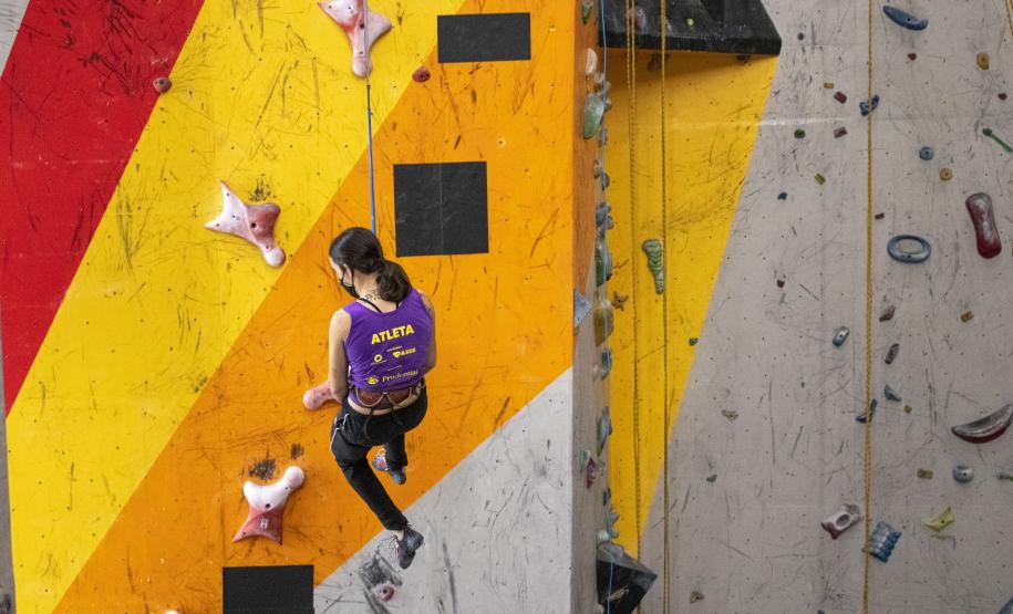 Campeonato Brasileiro de Escalada 2020 - Etapa Curitiba. Eduardo Pereira/Paraná Esporte