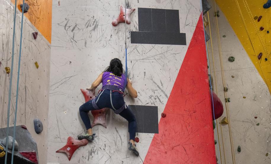 Campeonato Brasileiro de Escalada 2020 - Etapa Curitiba. Eduardo Pereira/Paraná Esporte