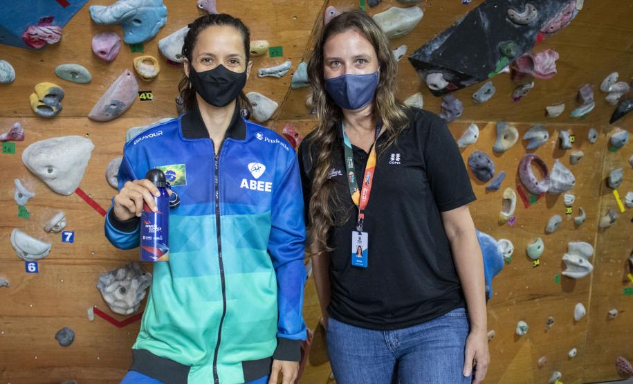 Campeonato Brasileiro de Escalada 2020 - Etapa Curitiba. Eduardo Pereira/Paraná Esporte