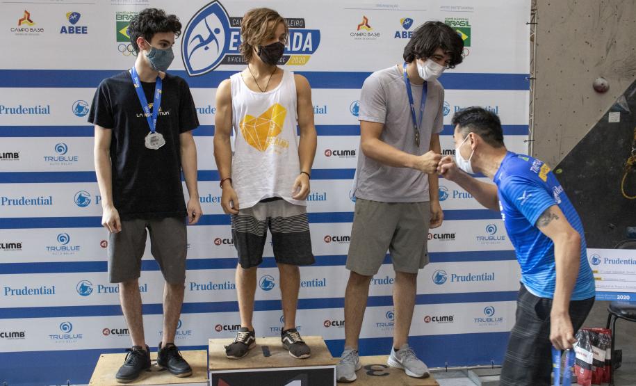 Campeonato Brasileiro de Escalada 2020 - Etapa Curitiba. Eduardo Pereira/Paraná Esporte