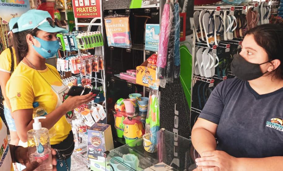 Atendimento no comércio