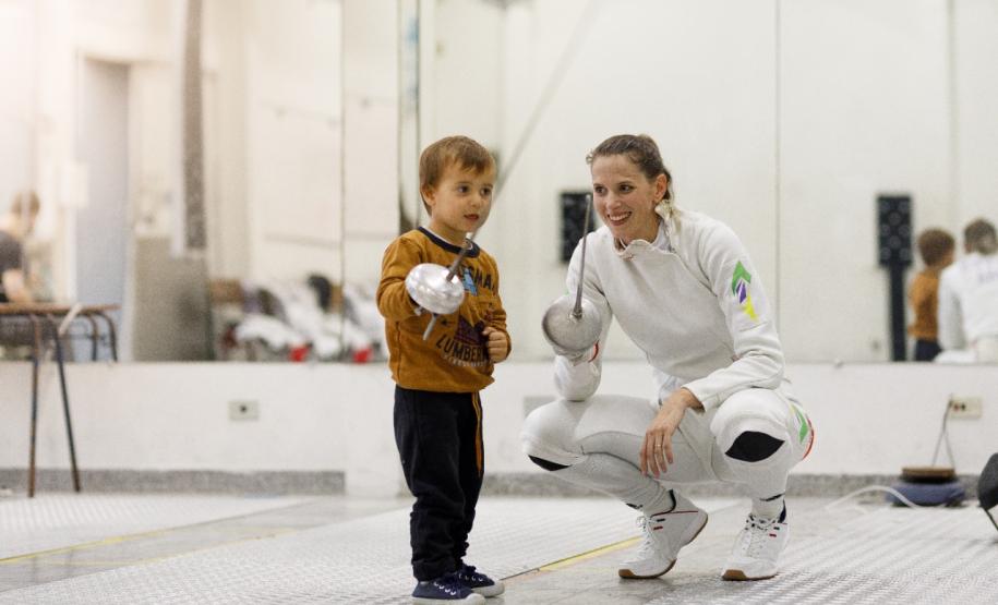 Um amor pelo esporte passando de geração em geração