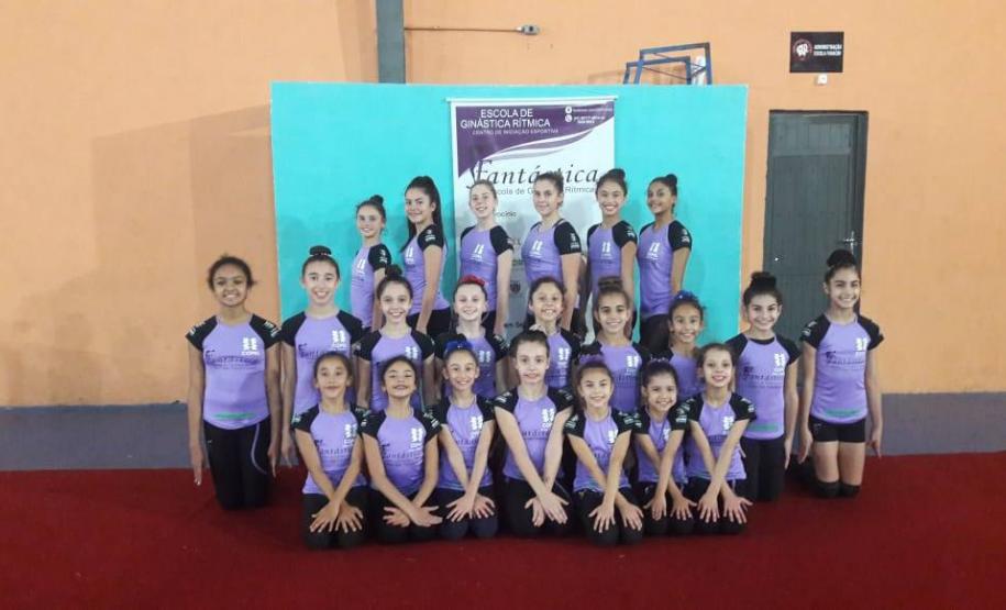 Atletas do projeto em treinamento, agosto de 2019. Foto: arquivo pessoal.