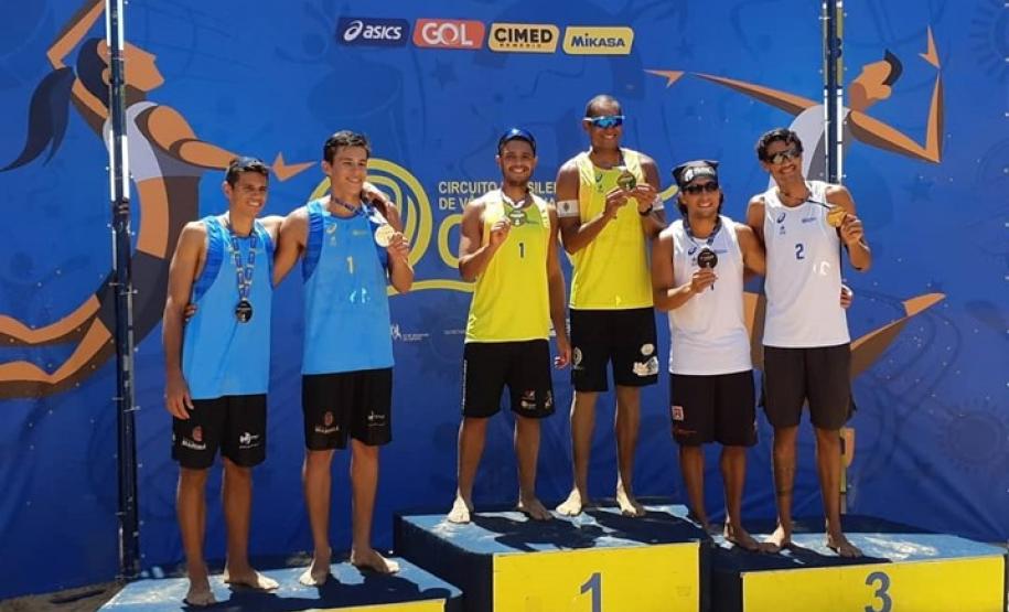 CIRCUITO BRASILEIRO CHALLENGER - ETAPA TERESINA (15 A 18/08) - 2° Lugar Adrielson Silva e Arthur Lanci - campeão da temporada 2019 – Adrielson Silva e Arthur Lanci