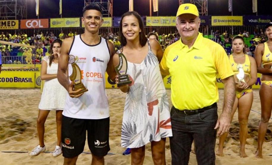 Cerimônia de premiação dos atletas destaques da temporada 2018/2019 do circuito brasileiro de vôlei de praia Adulto – Brasília(DF)