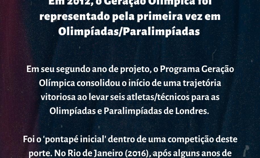 10 momentos do Geração Olímpica