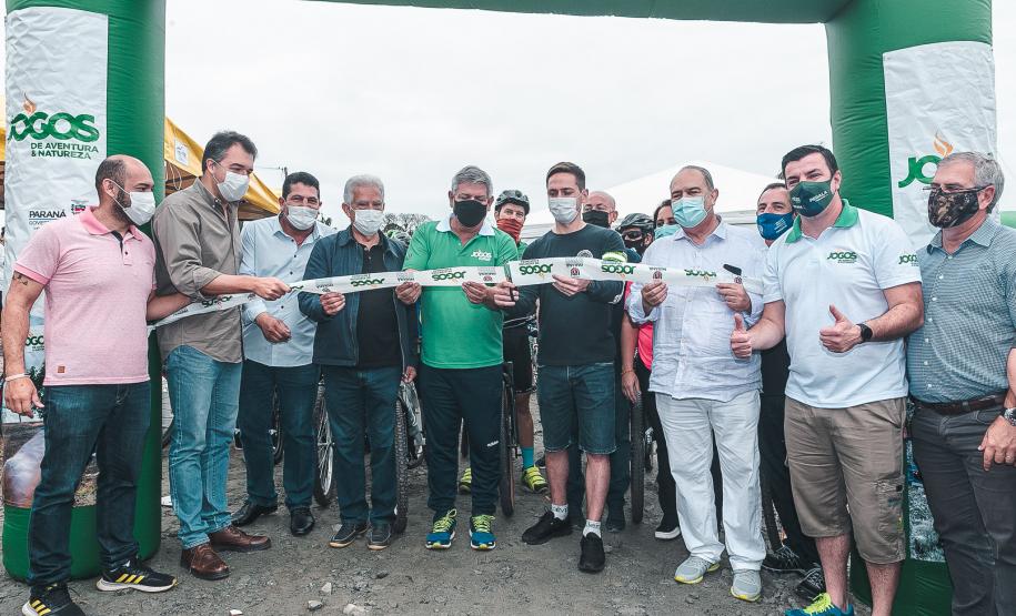Lançamento Pedala Paraná em Pontal do Paraná