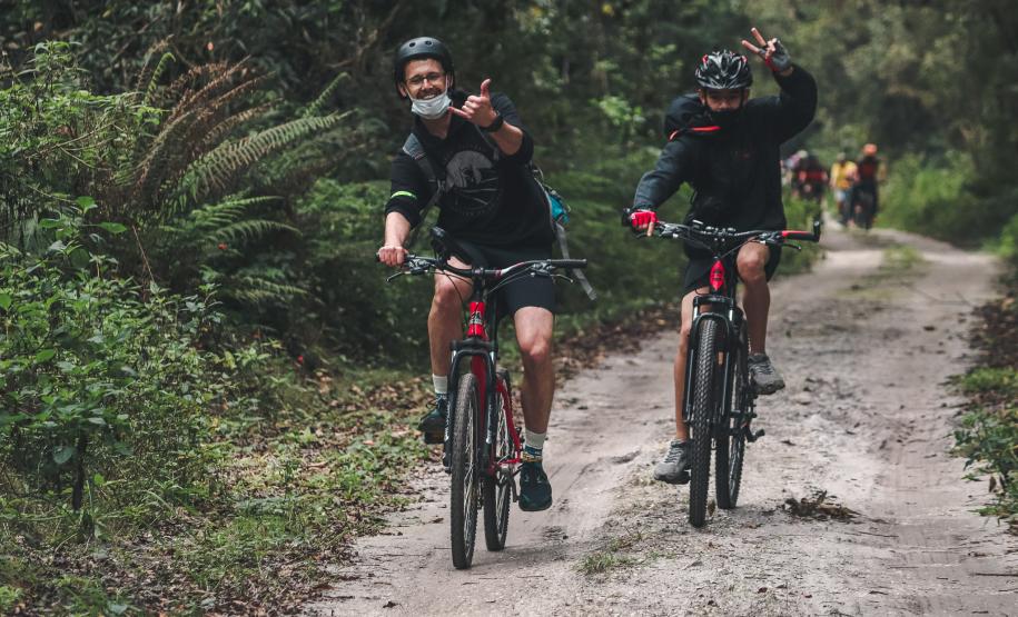 Lançamento Pedala Paraná em Pontal do Paraná