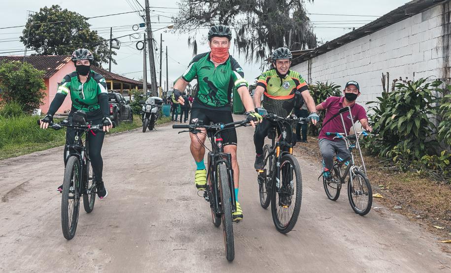 Lançamento Pedala Paraná em Pontal do Paraná