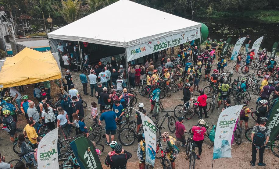 Lançamento Pedala Paraná em Pontal do Paraná