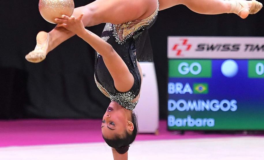 Bárbara Domingos fez história no Campeonato Mundial de Ginástica Rítmica