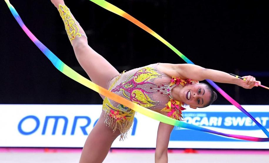 Bárbara Domingos fez história no Campeonato Mundial de Ginástica Rítmica