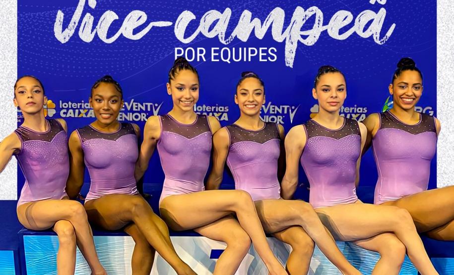 Equipe adulta prata na GA