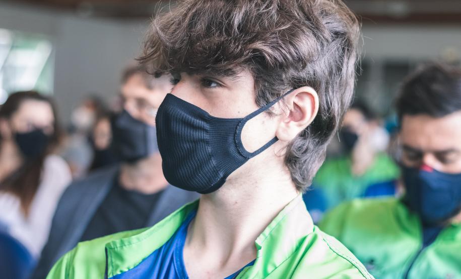 Homenagem delegação do Paraná