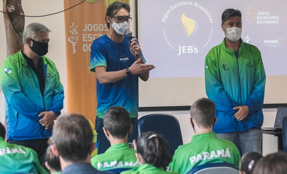 Homenagem delegação do Paraná