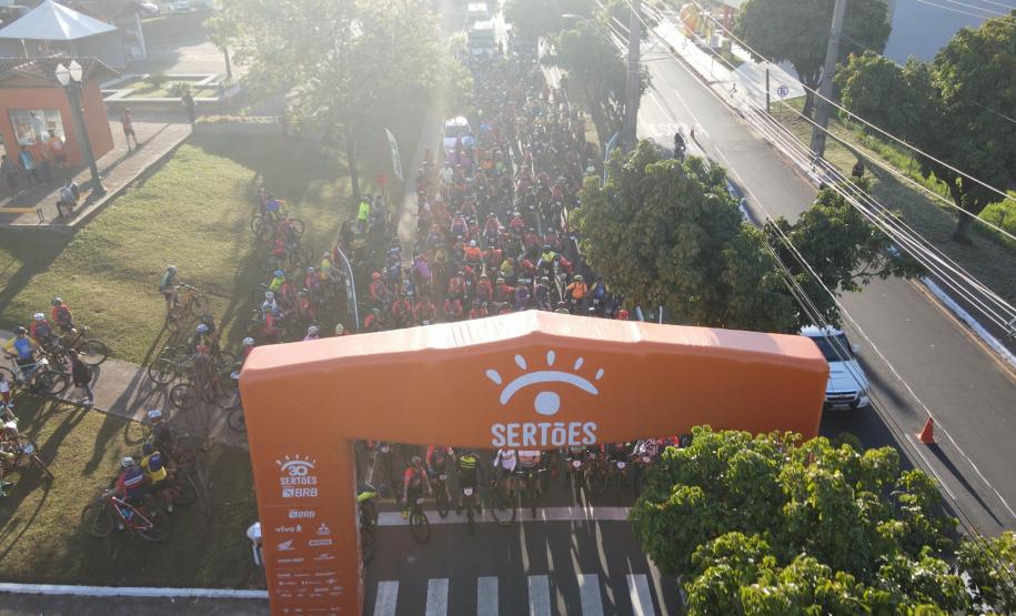 ciclorrota cione na cidade de umuarama