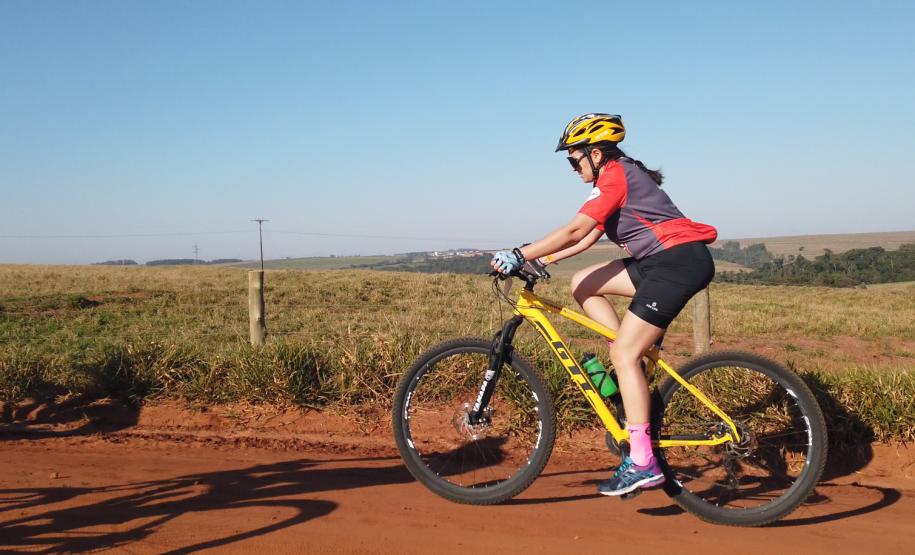 ciclorrota cione na cidade de umuarama