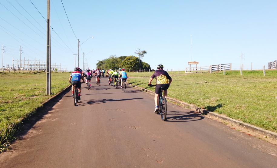 ciclorrota cione na cidade de umuarama
