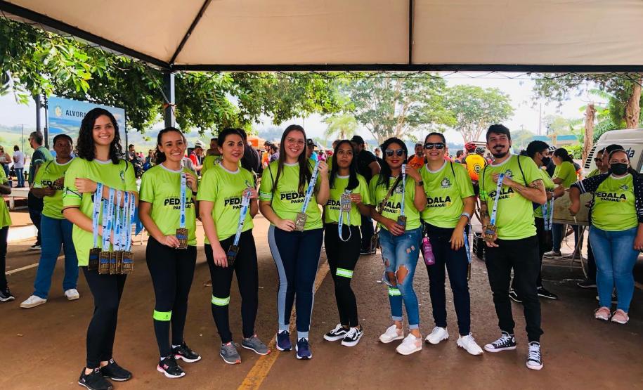 fotos da Ciclorrota Pedalando no Caminho Certo