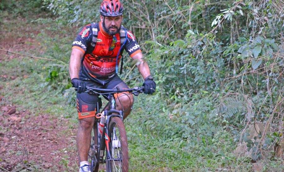 imagens da ciclorrota das laranjeiras no município de laranjeiras do sul