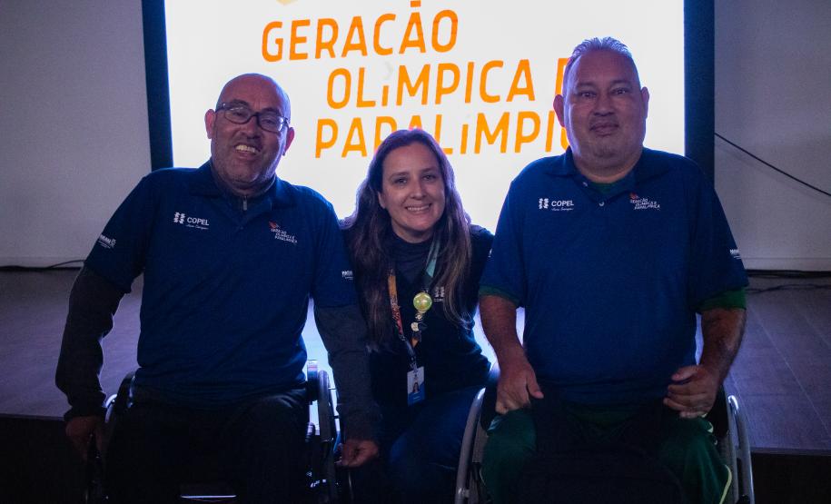 Os bolsistas do programa Geração Olímpica e Paralímpica receberam o kit de identificação visual.